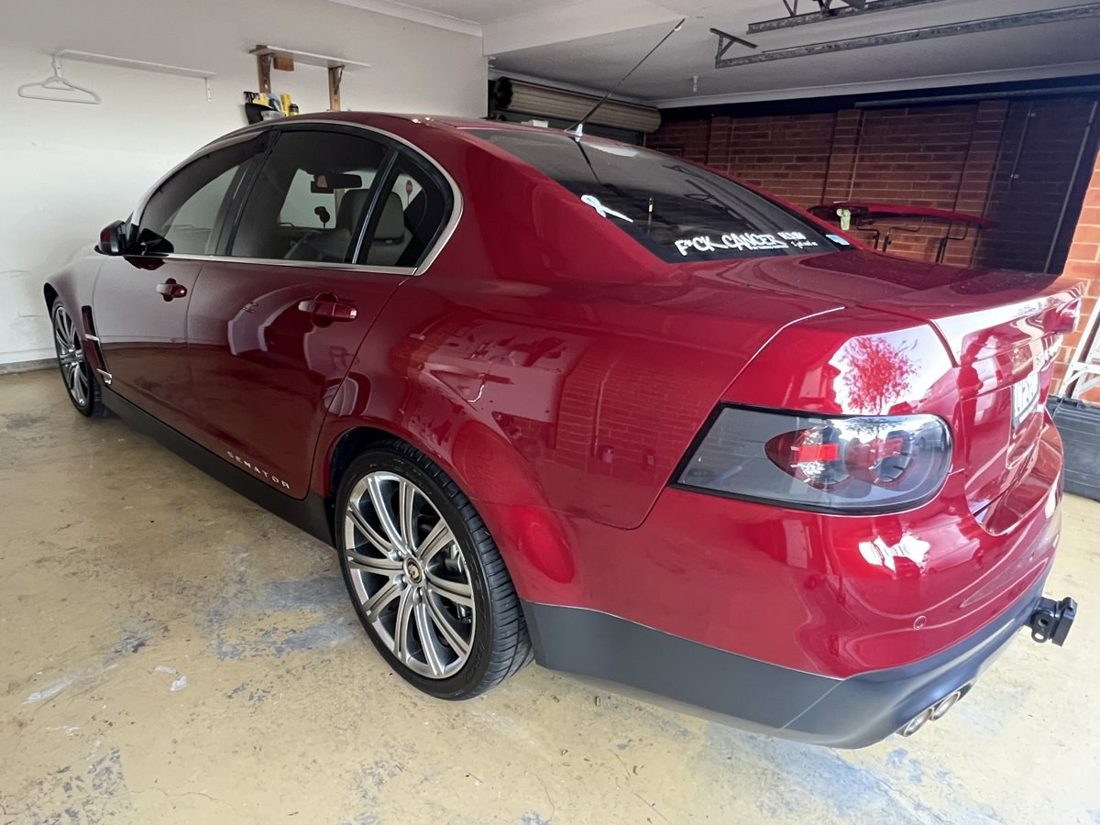 The finished car